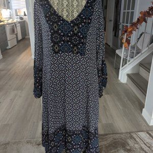 Love & Legend violet plus size long dress